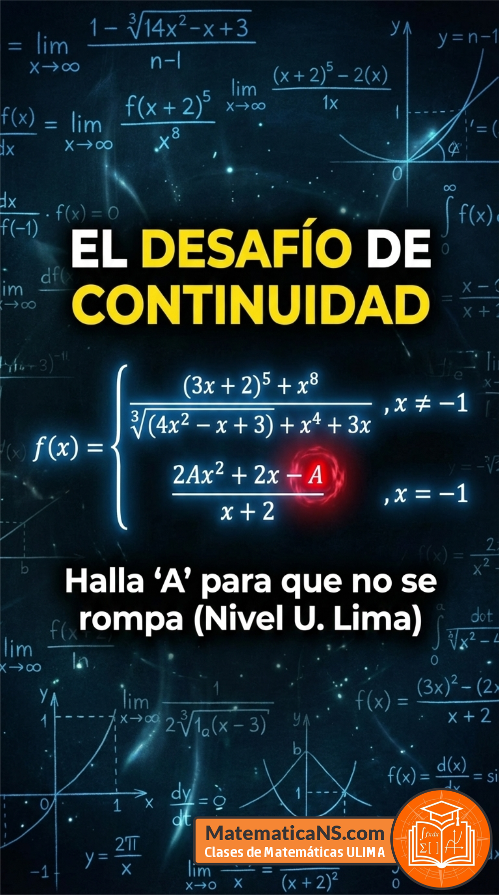 Continuidad de Funciones por Partes - Solucionarios de Exámenes Matemática Aplicada a los Negocios ULIMA